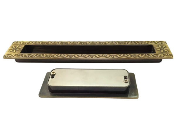 Concealed Handle Antique Finish for Sliding Door - Image 3
