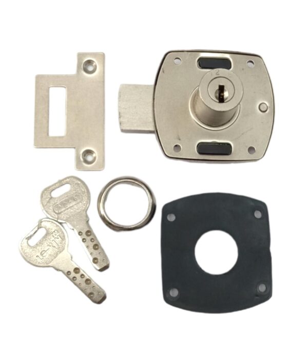 25mm Cupboard ,Cabinet Lock with 2 Computerized Key WITH BUFFER PAD