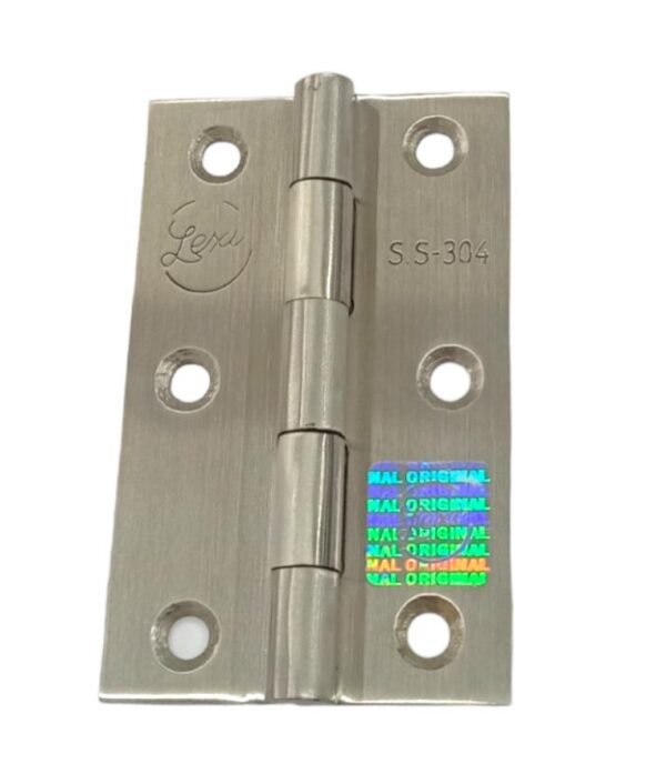 Window Butt Hinges 3 Inch x 12 Gauge/2 MM Thickness, Stainless Steel