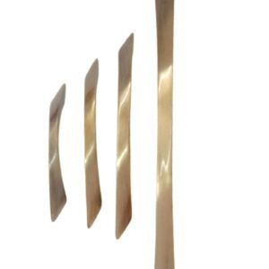 White Metal / Zinc Cabinet/Door/Wardrobe Pull Handle