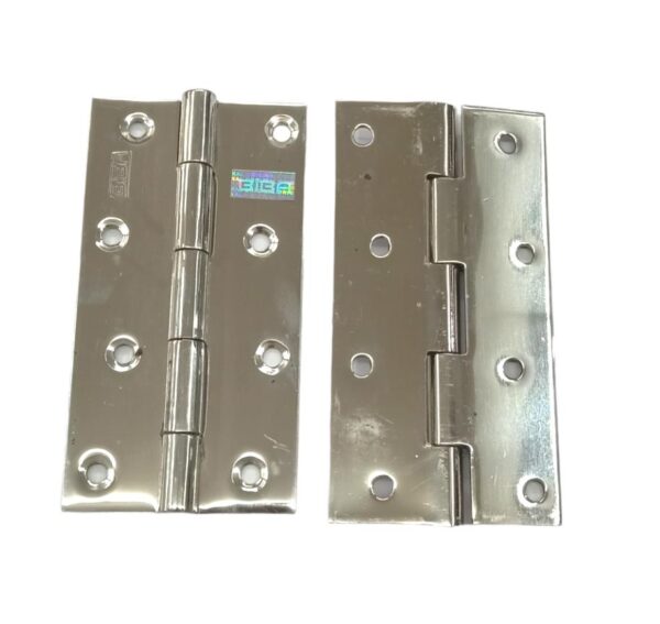 Stainless Steel Door Butt Hinges 4 inch x 12 Gauge/2 mm Thickness