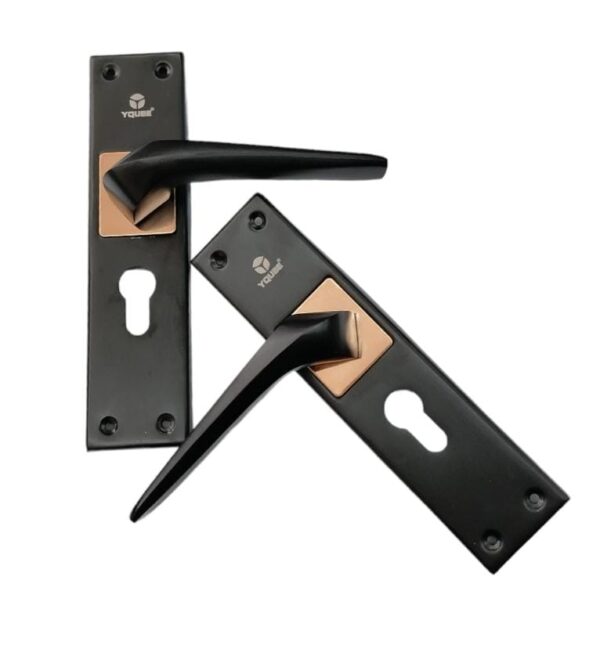 Heavy Duty Premium MS Mortice Door Lock Set | Plate Mortice | Cylindrical Lock Knob Lock | 200mm Lock | Bullet Lock | Office and Home Use - Image 2