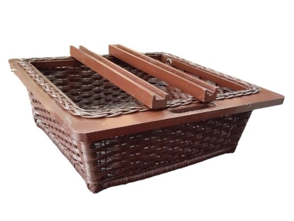 Wicker Basket for Modular Kitchen | Pull Out Basket for Vegetables and Fruits - Image 2