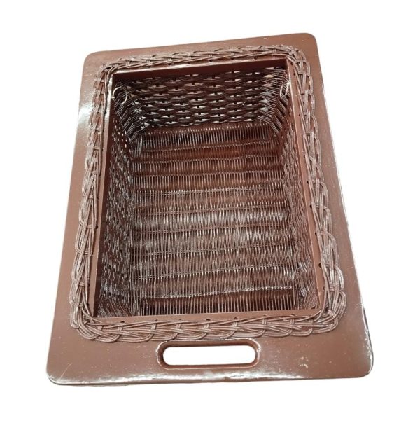 Wicker Basket for Modular Kitchen | Pull Out Basket for Vegetables and Fruits - Image 3