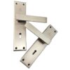 Heavy Duty Premium Mortice Door Lock Set |Two Turn Bulllet Lock | Plate Mortice With 3 keys | For Office and Home | Wooden Door Fittings
