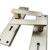 Heavy Duty Premium Mortice Door Lock Set |Two Turn Bulllet Lock | Plate Mortice With 3 keys | For Office and Home | Wooden Door Fittings - Image 2