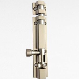 Exclusive Stainless Steel Sleek Tower Bolt Heavy All Sizes | Rod Thickness 10 MM Finish Satin SS For Door Window Home Cabinet