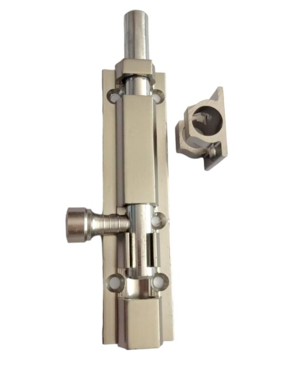 Exclusive Stainless Steel Sleek Tower Bolt Heavy All Sizes | Rod Thickness 10 MM Finish Satin SS For Door Window Home Cabinet - Image 3