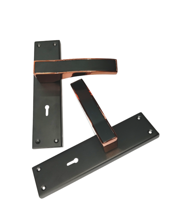 Heavy Duty Premium SS+ZINC Mortice Door Lock Set | Cylindrical Lock Knob Lock | 200mm Lock