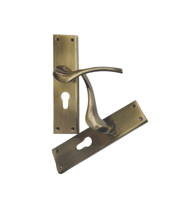 Heavy Duty Premium SS+ZINC Mortice Door Lock Set | Cylindrical Lock Knob Lock | 200mm Lock
