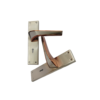 Premium SS+ZINC Mortice Door Lock Set | Cylindrical Lock Knob Lock | 200mm Lock