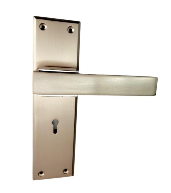 Heavy Duty Premium SS+ZINC Mortice Door Lock Set | Cylindrical Lock Knob Lock | 200mm Lock - Image 2