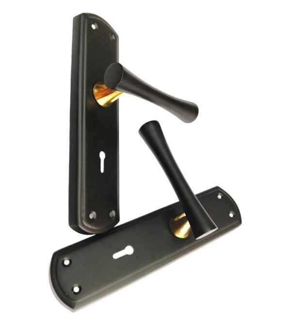 Heavy Duty Premium SS+ZINC Mortice Door Lock Set | Cylindrical Lock Knob Lock | 200mm Lock - Image 2